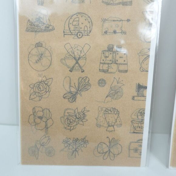 Crafters Square Rub-On Transfers 2 Sets - Picture 4 of 6